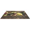 Tex family Tappeto Runner da Cucina Passatoia Antiscivolo Hamburger Made in Italy - Cm. 50x180