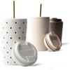 MAMEIDO Tazza Termica con Cannuccia 470 ml (Cloud Couture)