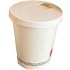 Nicoletti Coffee Nicoletti 50 Pz Bicchieri Carta Medio Grandi per bevande calde o fredde Te Caffe americano Cappuccino Brodo Tazze da asporto con coperchio opzionale 350 CC B
