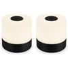 Briloner - Mini lampada da tavolo senza fili, ricaricabile, a batteria, lampada da scrivania dimmerabile, abat jour, USB-C, lampada comodino senza fili, 2W 150lm 2.700K, 7x7 cm, Bianco Caldo, nero