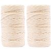 Vaessen Creative Filato macramè naturale, 5 mm x 100 m, 100% cotone, disponibile in diversi colori, fai da te, decorazione come fioriere, arazzo da parete, lanterna antivento, acchiappasogni