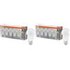 OSRAM Lampada LED Base Classic A100 forma lampadina 13W 827, 2700K bianco caldo, E27, opaca, 1521 lm, bassa emissione di calore (Confezione da 2)