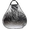 yanwuwa 30cm/60cm/80cm Triangolo Professionale Fotografia Riflettore Pieghevole Modificatore di Luce Portatile Triangolo Palmare Pieghevole Riflettore