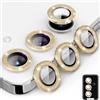 SHSJYA Diamond Eagle Eye - Protezione per obiettivo del telefono per Samsung Galaxy A14 / A15 / A16, facile installazione, anti-caduta, antigraffio, pellicola protettiva (oro, per A14)