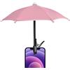 Generico Ombrello Da Sole Per Telefono - Blocca Luce Solare Regolabile Antiriflesso Cellulare | Con Clip Copertura Parasole Per Telefono,Da Spiaggia, Piscina, Viaggio, Vacanza, Outdoor, Foto, Estate, Ciclismo,