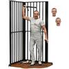 NECA the SILENCE of the LAMBS: Dr.HANNIBAL LECTER (Prison Escape) Action Figure 18 cm