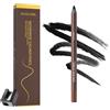fdsmall Impermeabile Eyeliner Matita, Impermeabile Gel Eyeliner Pen, Longa durata & Smugge-proof Eye Makeup Matite con Sharpener Water Line Eye liner per gli occhi sensibili (07 Graphite)