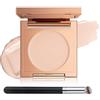 Wowstic CC Undereye Corrector, correttore a copertura completa, impermeabile e a lunga durata, illuminante sotto gli occhi, corregge le occhiaie e i segni rossi e ammorbidisce le linee sottili, copre le