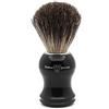 Edwin Jagger Pennello da Barba in Pelo di Tasso Pure Badger, Nero - 66 g