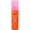 Rougj Solare Viso SPF 50+ Bifasico Anti-Age Protezione Solare Viso Alta Non Unge, Idratante, Anti-Macchie, Leggera, per Pelle Sensibile e Grassa - 200ml - Made in Italy