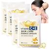 JASUBAI Capsula di siero anti-età alla vitamina C per il viso, capsula di collagene antirughe, siero viso illuminante e idratante per macchie scure, linee sottili e rughe, pelle rassodante (4 pezzi)