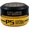 Pion Black Edition P5 Golden Professional Hair Styling Wax 150 ml - Cera per pettinare i capelli di fissaggio ultra morbida, aspetto brillante, volumizzante e testurizzante - Unisex domestico e