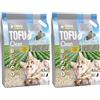 Croci Lettiera Tofu Clean 10L Carboni Attivi - Lettiera Gatti agglomerante antiodore con Carboni Attivi, Biodegradabile si getta nel WC, 100% vegetale, Sabbia di lunga durata (Confezione da 2)
