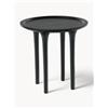 Westwing Collection Tavolino rotondo in legno di mango Jeani -