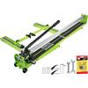 SucceBuy Tagliapiastrelle manuale Posizionamento laser a infrarossi Taglierina da pavimento Coltello a spinta Utensile manuale professionale per il taglio della ceramica