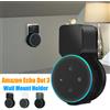 NONE Supporto da parete per Echo Dot, appendi altoparlante salvaspazio con gestione cavi integrata per Echo Dot 3, compatibile con prese US EU UK