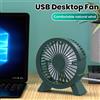 Mini ventilatore da tavolo ricaricabile USB Piccolo ventilatore USB portatile per dormitorio studentesco Computer Gadget estivo Home Desk Office