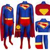 BEAST KINGDOM Film Superman Costumi Cosplay Clark Kent Cosplay DC Tute Stampe di alta qualità Mantello Halloween Cos Uomini adulti