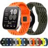 EIMO Cinturino in silicone con foro da 22 mm per Amazfit Bip 6/5/balance 2/Pace/Cheetah, braccialetto per Amazfit Active Max/GTR 4 3 2/Helio