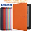 Hunnesor Per Kindle 2024 2022 Custodia da 6 pollici di 11a generazione Modello n. Accessorio Fonda con custodia protettiva per guscio protettivo RS23CV C2V2L3