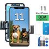 Sinbeda Display OLED per iPhone 11 Schermo LCD Touch Screen Digitalizzatore Assemblato per Sostituzione Schermo LCD iPhone 11