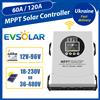 NONE Regolatore di Carica Solare MPPT EVSOLAR 60A/120A, Ingresso Pannello Fotovoltaico 36-480V o 18-230V, Con WiFi Opzionale, Batteria 24-96V, Supporto Litio, Alta Efficienza, Stock UE per l'Ucraina