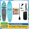 Feath-R-Lite Tavola da SUP gonfiabile Feath-R-Lite da 11" 335×84×15 cm tavola da paddleboard gonfiabile tavola da stand up paddle tavola da SUP gonfiabile con accessories