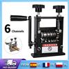 NONE Spellatura Cavi Manuale Multifunzione a Doppio Uso, Spellacavi in Rame a 6 Canali e 5 Lame, Compatibile con Trapano, Portatile ed Efficiente