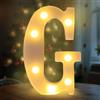 Fancysky Lettere LED da 22 cm, Lettere Luminose Led, Adatte per Proposte di Matrimonio, Festival, Feste e altri Eventi per Creare un'atmosfera Romantica e Accogliente (G)