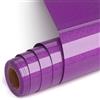 UIOK Vinile Termoadesivo per Tessuti, Viola Glitter HTV Termovinile per Tessuti 30,5 x 182 cm Viola Vinile Termoadesivo Pellicola per Plotter con Glitter Heat Transfer Vinyl per Cricut Fai da Te Magliette