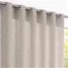 STORESDECO Tenda Semitrasparente XXL Altezza 3 Metri, Poliestere con Occhielli, Equilibrio Luce e Privacy, Design Moderno e Decorativo, per Finestre e Porte, Pietra 280x300 cm