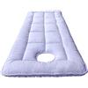 LXJDDLD Materasso per Lettino da Massaggio A Testa Quadrata/Tonda, Cuscino Topper per Lettino da Massaggio per Terapisti Spa, Coprimaterasso Lavabile con Foro di Respirazione,White s,80x190cm