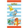 Arlis Telo mare Pokémon o asciugamano da bagno Pokémon 70 x 140 cm in cotone (Seviette de Bain - D)