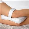 CASOME Cuscino ortopedico per ginocchia per chi dorme di lato - Cuscino di supporto per gambe in memory foam con cinturino regolabile per sciatica