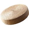 Milageto Cuscino da Meditazione Cuscino da Pavimento Tatami Tappetino da Yoga Comodo Cuscino da Seduta Cuscino da Pavimento in Tifa per l'arredamento del, 30 cmX10 cm