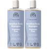 Urtekram Shampoo Senza Profumo - Cura Cuoio Capelluto Sensibile - 500ml - Biologico e Vegano con Aloe Vera - Ipoallergenico, Certificato, Idratazione Delicata (Confezione da 2)