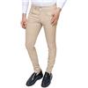 Cristiano Battistini Pantaloni Uomo Slim Fit Casual Eleganti in Cotone (52, #A1 Beige)