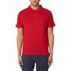 Trussardi Polo Manica Corta da Uomo Marchio, Modello Greyhound Embroidery Cotton Piquet 52T00712-1T005648, Realizzato in Cotone. M Rosso