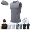 Camic Duneva - Gilet dimagrante, Vital Vest, Vital vest, Vitalvest, Body Shaper da uomo, Grigio 1, M