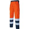 Logica Professional LOGICA Pantalone da lavoro Alta visibilità CE HV Classe 2 GIALLO fluorescente tascone laterale peso 240 grammi 831HV/G