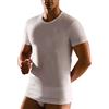 CAGI 3 Maglie Uomo 1328 Manica Corta Girocollo con Bordo Basso (5, Bianco)
