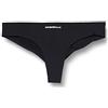 Emporio Armani Underwear Bi-Pack Brief Iconic Logoband, Biancheria Intima Donna, Nero, L