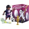 PLAYMOBIL Special Plus 70875 Calciatrice con Porta giocatto per Bambini dai 4 Anni