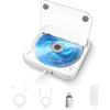 Adirigo Lettore CD per Auto con Anti-Shock in Silicone - Lettore CD Esterno USB con Cavo di Prolunga CD Player per Laptop, TV e Altoparlanti Esterni