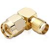 adaptare 61310 Adattatore angolare 90 ° Connettore SMA a Presa SMA