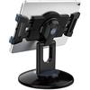 AboveTEK Supporto per iPad e Tablet, Rotazione a 360°, Adatto per Dispositivi da 6-13, Ideale come Supporto per POS, Negozio, Ufficio, Cucina o Scrivania - Nero