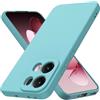 Byvuwiay Cover per Oppo Reno13 Pro 5G/ Reno 13 Pro 5G, Morbida Silicone Liquida TPU Protettivo Ultra Slim Custodia Antiurto - Azzurro