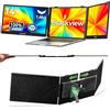 Blackview DCM5 Monitor Portatile per Laptop, Ultrasottile e Leggero,14″ FHD 1080P Ultra Triplo Schermo PC Portatile, Plug & Play, Adatto da 13-17″,compatibile con Smartphone, PC, Mac, PS5, Xbox