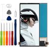 Duotipa Schermo TFT compatibile con ZTE Nubia RedMagic 9 Pro/Redmagic 9S Pro 6.8 LCD Display Touchscreen Digitizer Assembly con kit di strumenti di riparazione, nessuna funzione di impronte digitali