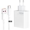afhgdjr Caricatore USB da 120 W, compatibile con Xiaomi 15 Ultra 14T pro/Ultra 13T 12T 11T, Turbo Caricatore rapido per Redmi Note 14 Poco X7 Pro F4 con cavo USB C da 1,5 m